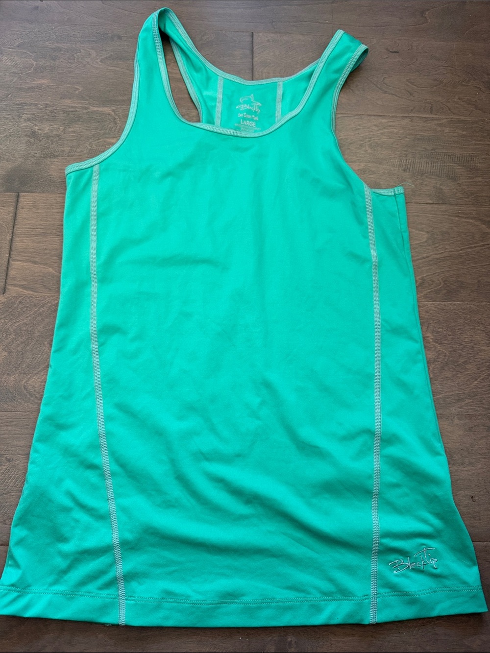 Racerback Active Tank Top in Teal